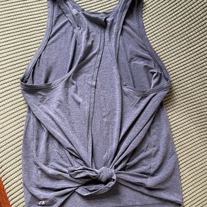 GapFit open back tie tank top